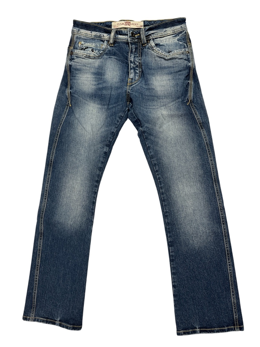 Vintage parasuco yoshi jeans mid rise  straight size 30
